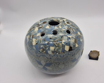 Jean Gerbino Mosaic Vase, Vallauris, France, C. 1960 - Etsy