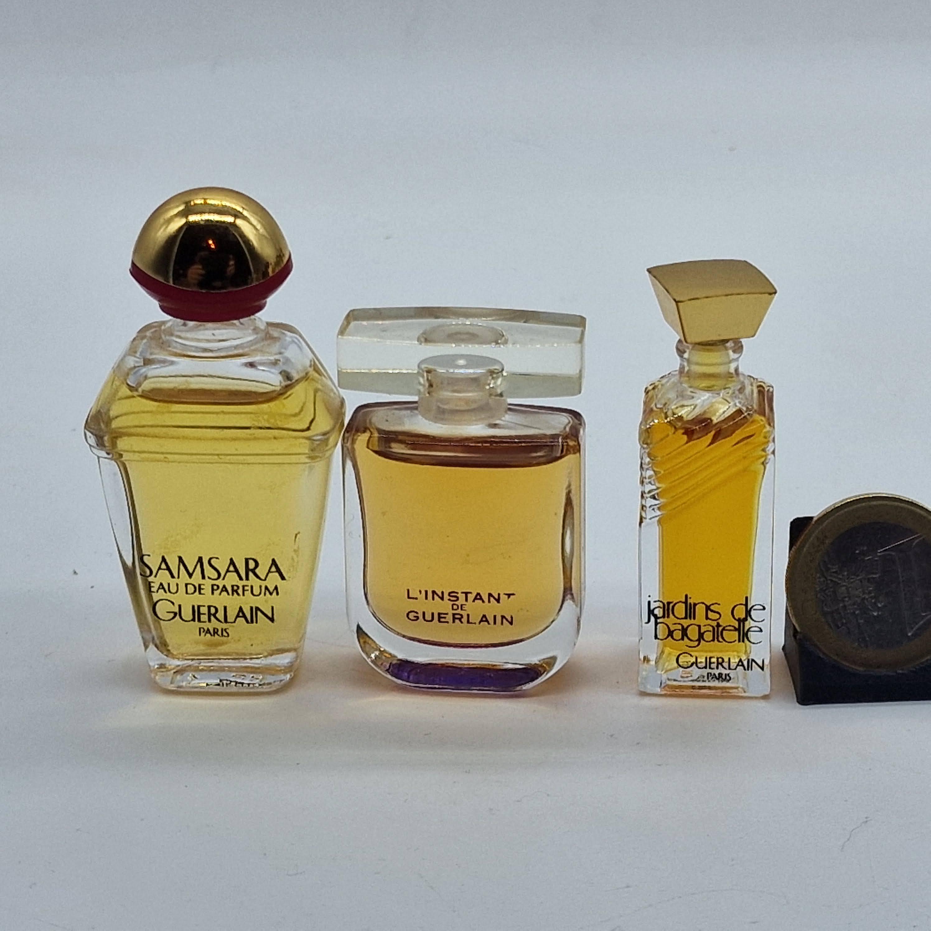 フランス製 ヴィンテージ ゲラン ミニチュア香水 3本セット サムサラ 