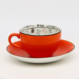 Eine Tasse Tee zB. Nr. 702537 Silikon-Tassen- und Untertassenhalter „Souvenir des australischen Pavillons in Wembley, 1924“