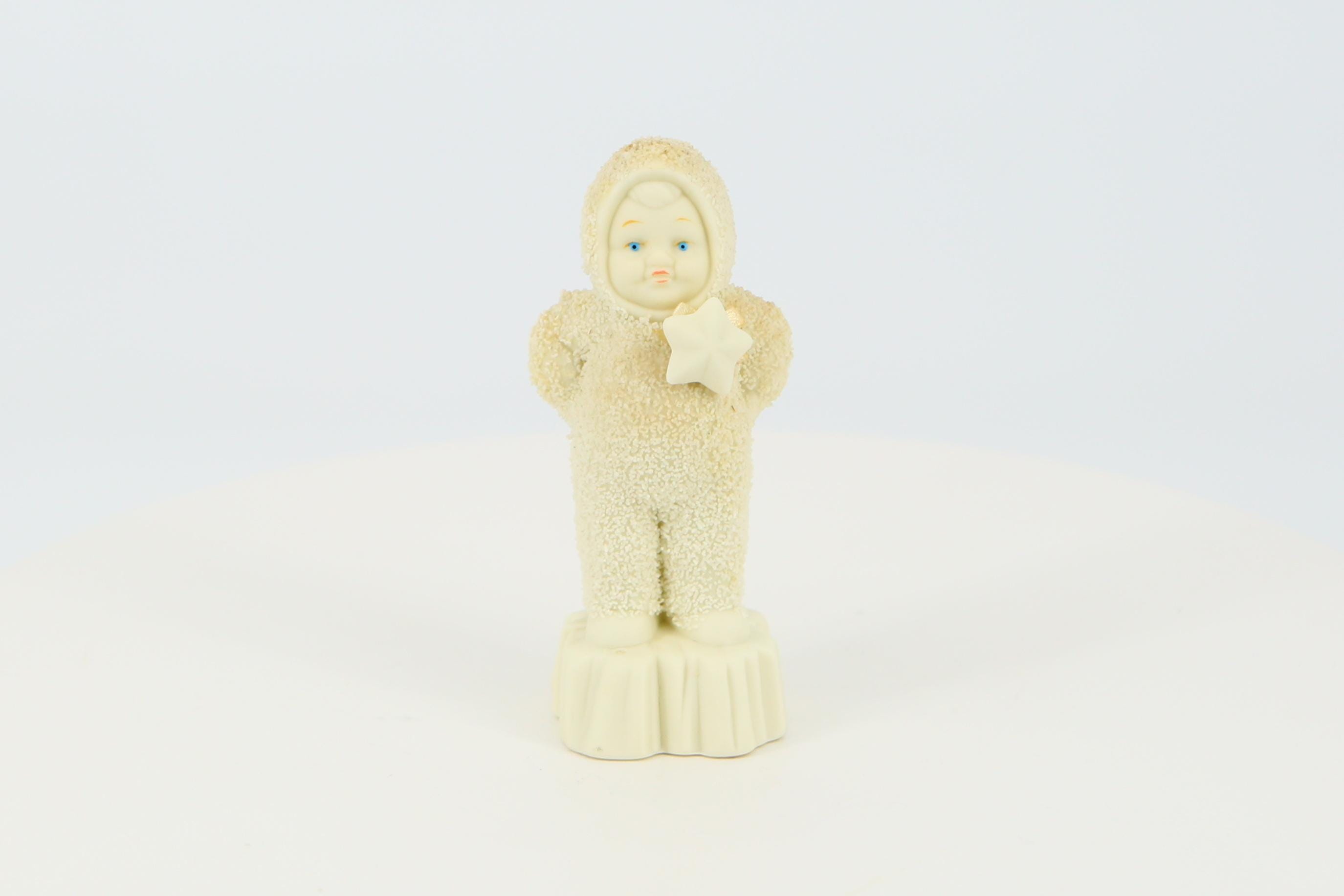スノーベイビーズ フィギュア Department 56 & Goebel, 星を持つ子供