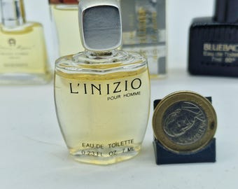 男性用ミニヴィンテージ香水6点セット – オードトワレ – レア