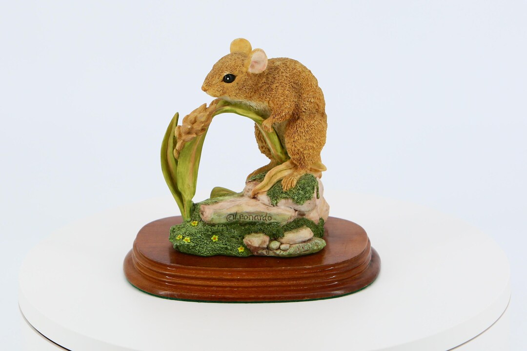 Mouse Figure 1994 the Leonardo Collection Nature Studies Etsy