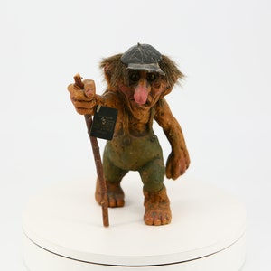 Trollfigur, handgefertigt von As Ny Forma Sovenier, Norwegen