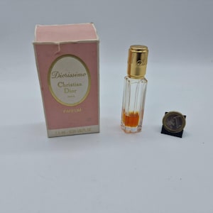 Christian Dior Diorissimo Parfum 7.5 ml Vintage – With Box (Approx. 25% Left)