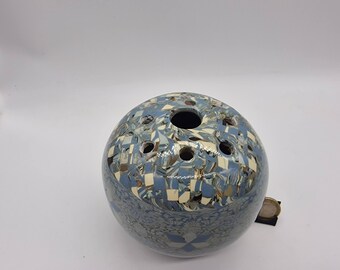 Jean Gerbino Mosaic Vase, Vallauris, France, C. 1960 - Etsy
