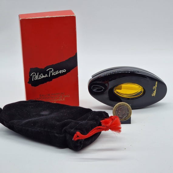 Paloma Picasso ヴィンテージボトル パルファム 15ml 箱付き Vintage Purse Spray Eau De Parfum, Paloma Picasso Refillable
