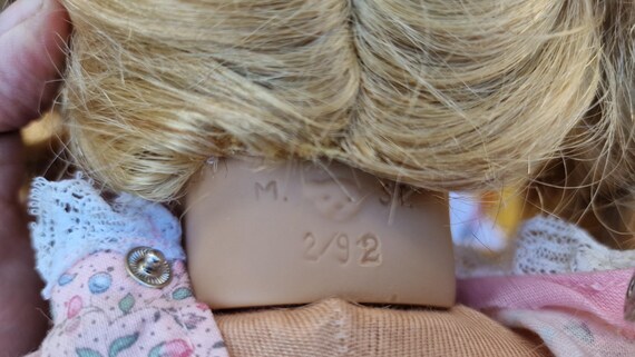 Vintage Steiff Goldilocks Doll 1992, Collectible Vinyl and Fabric