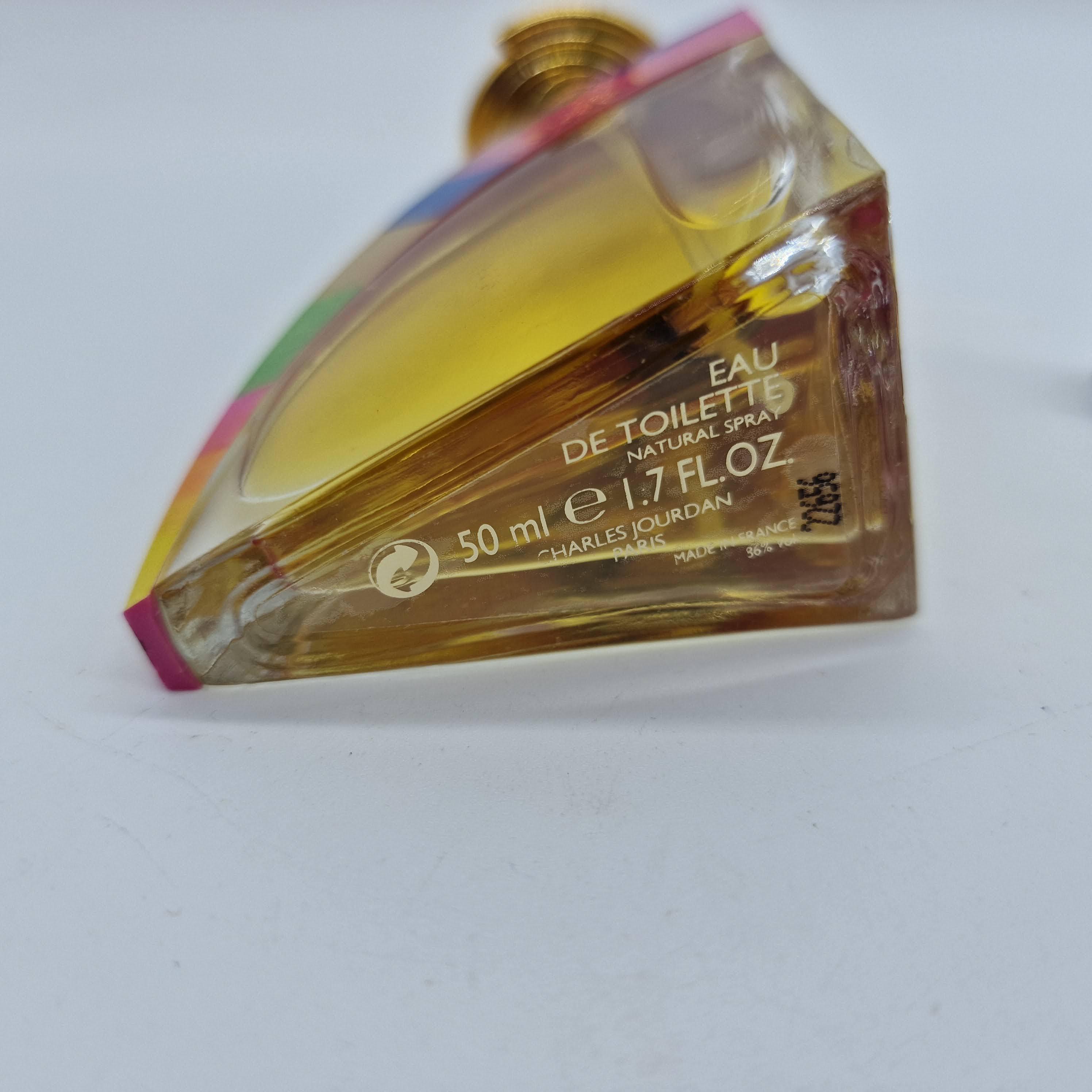 Vintage Perfume Eau De Toilette Charles Jourdan Tres Jourdan 50 Ml