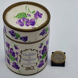 perfume Vintage "Violettes de Toulouse" de Berdoues en paquete original