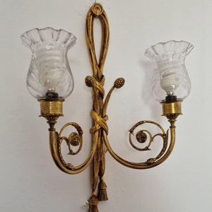 Wall lamp Antique lamp, antique lampshade