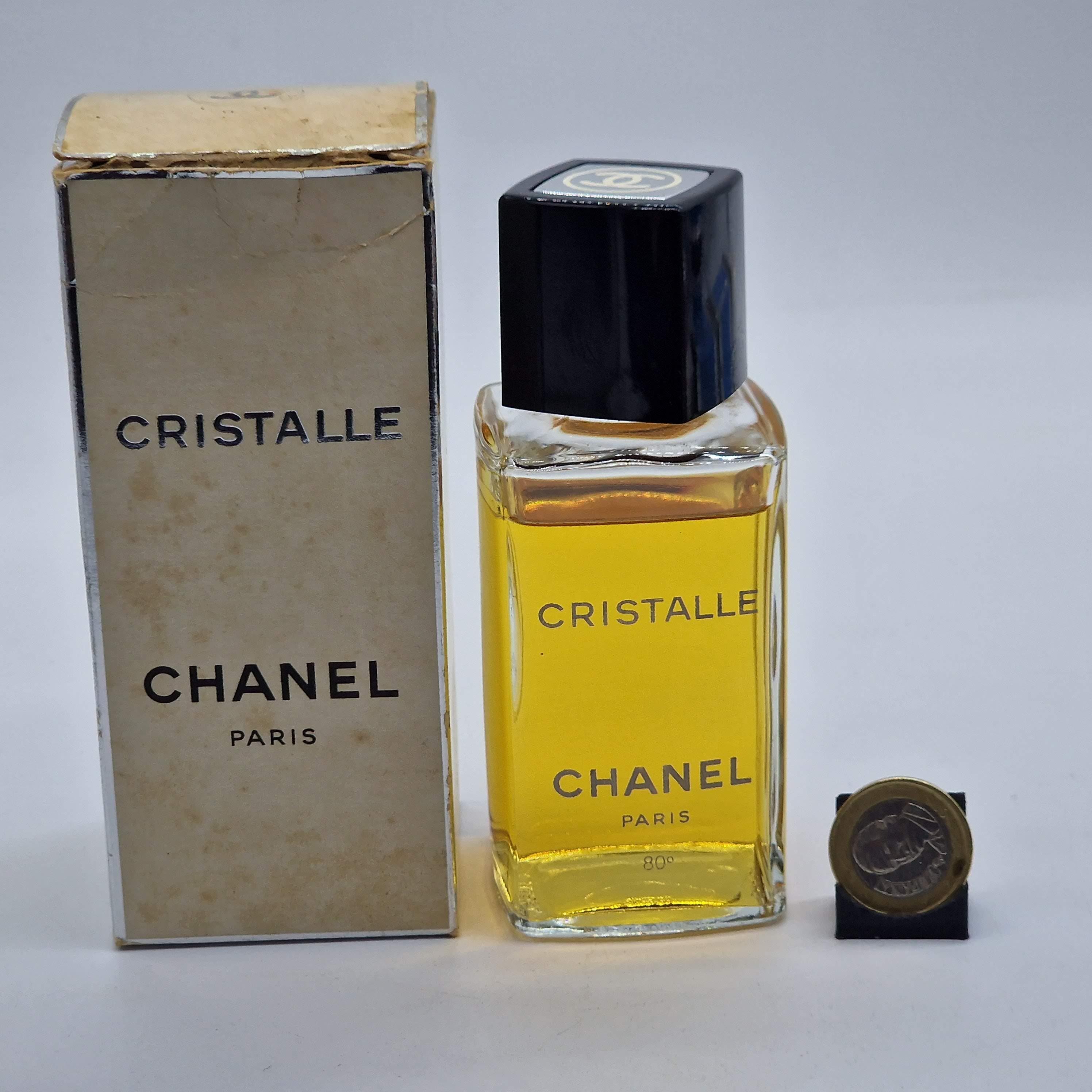 Vintage Chanel Cristalle Eau De Toilette Original 1970s Formula