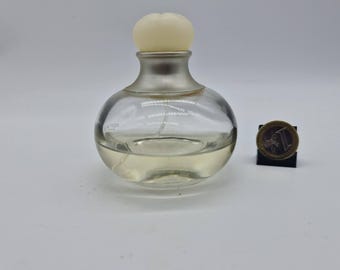 Vintage Perfume Eau de Toilette Myrurgia Flor de Algodon, 100ml Bottle Half Full 50ml, Rare Spanish Collectible Fragrance circa 2004
