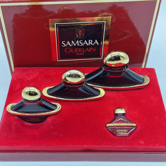 Vintage Guerlain Samsara Set - Eau De Toilette 30ml, Eau De Parfum