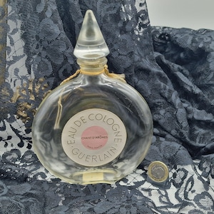 Frasco vacío vintage Guerlain “Chant d’Arômes” – Eau de Cologne
