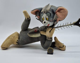 ヴィンテージ トムとジェリー ぬいぐるみ 猫 ネズミ プレゼンツ 1985