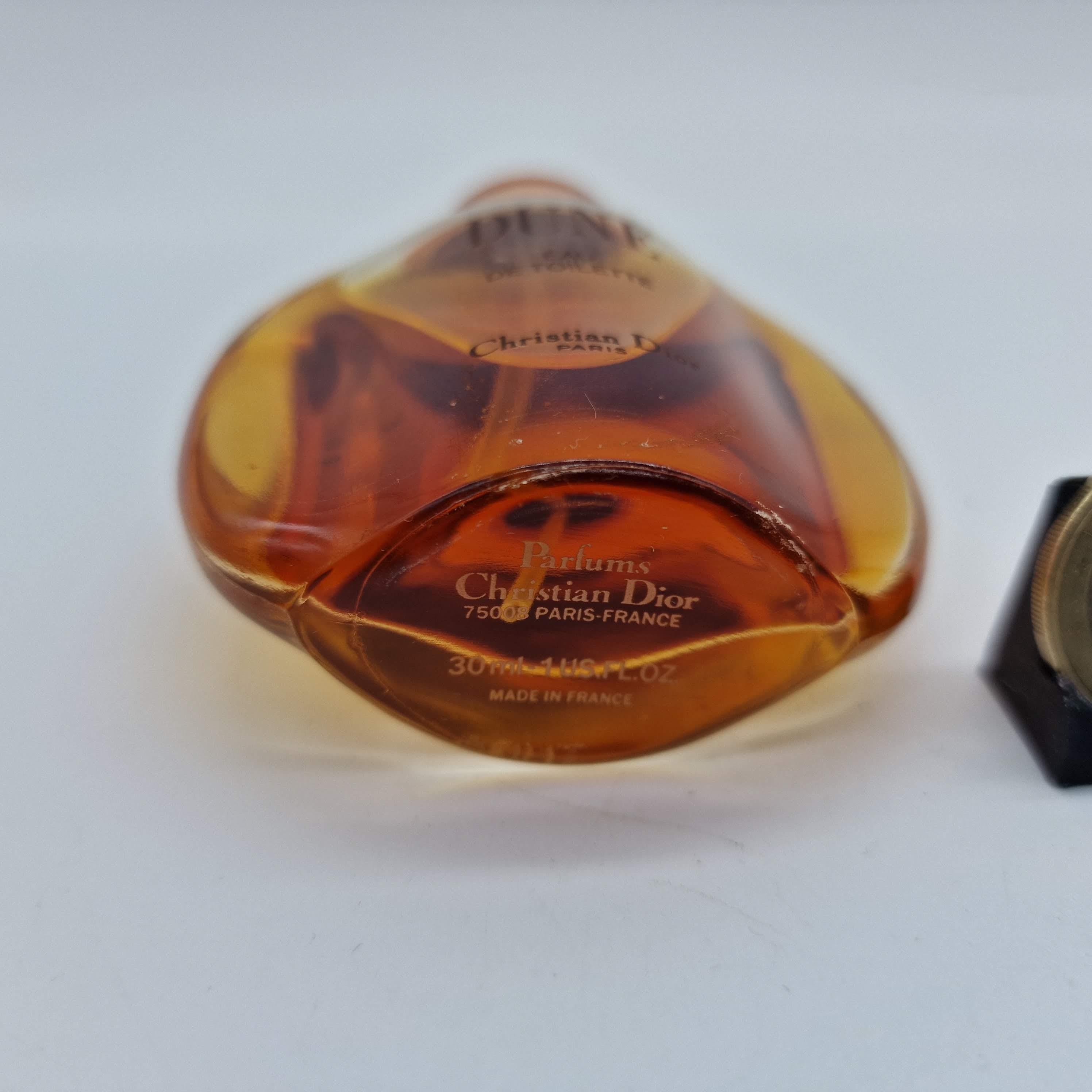 Vintage Perfume Christian Dior Dune Eau De Toilette - 30ml 1oz Edt