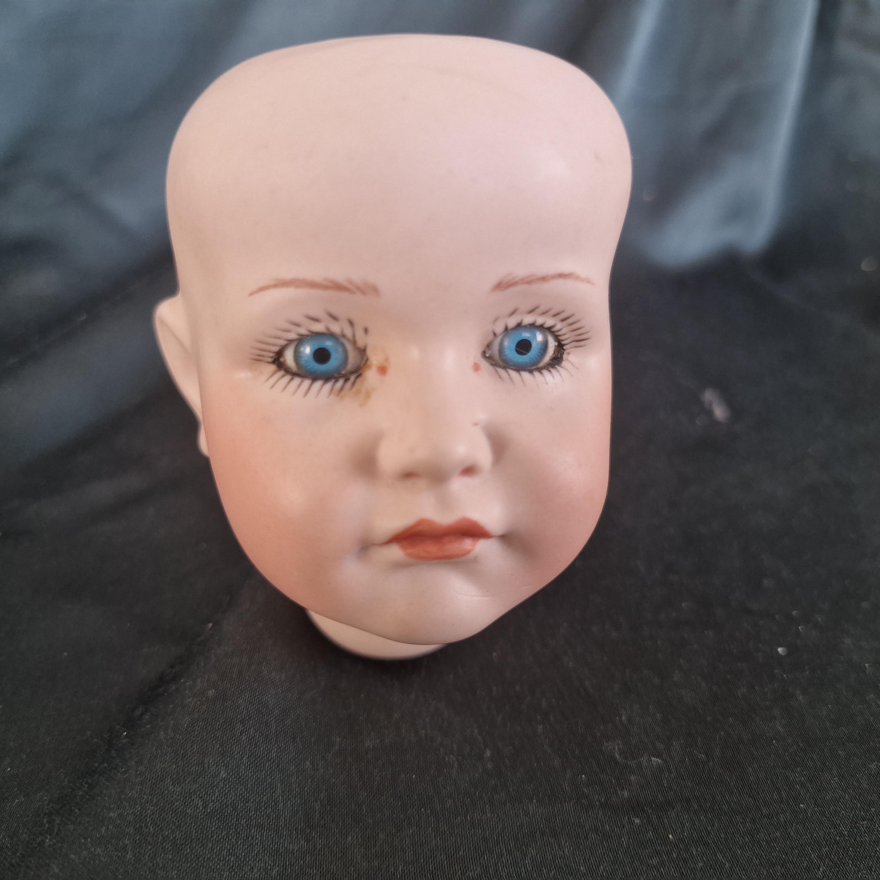 Bisque Porcelain Doll Head K*R 114 Gretchen Style Reproduction - Etsy