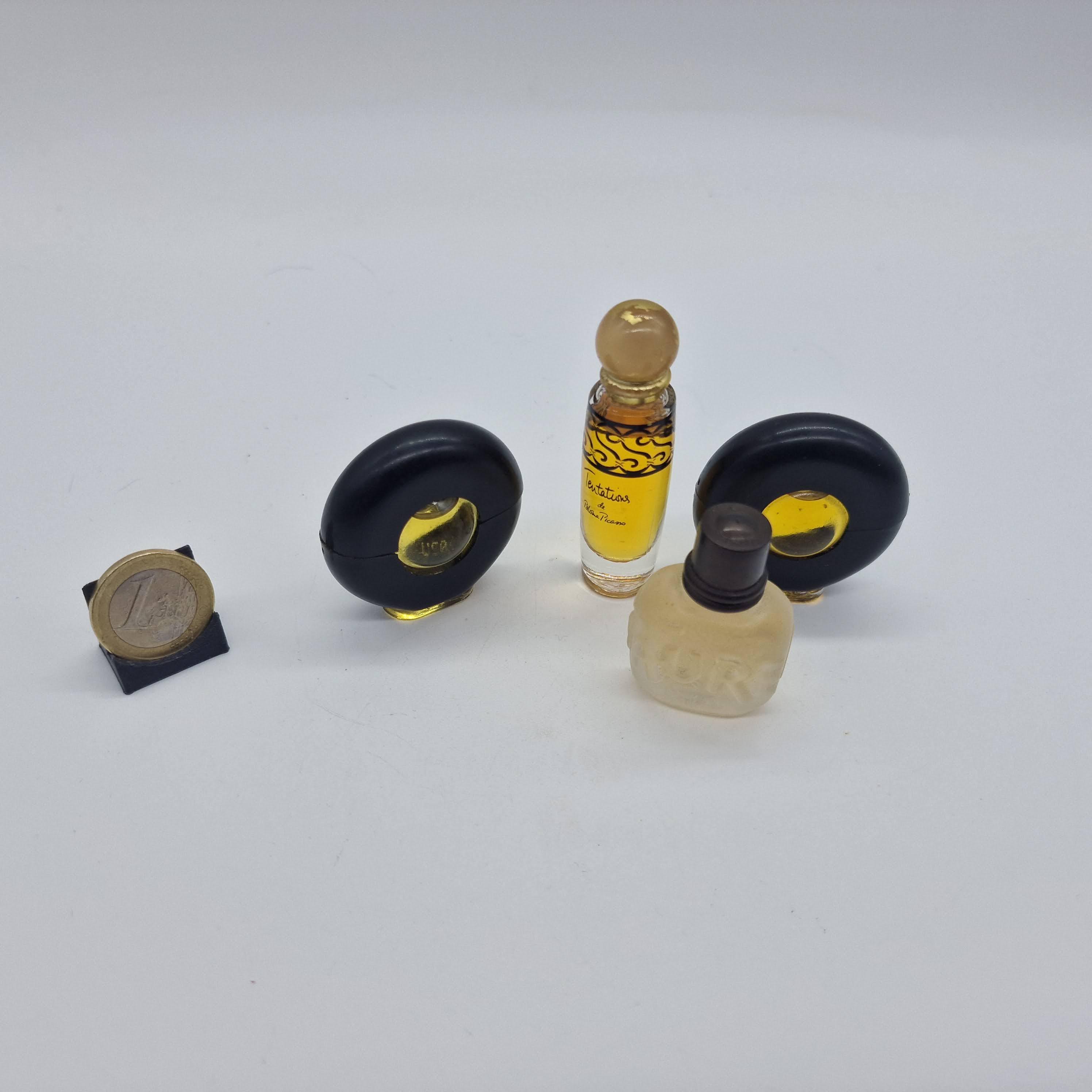 ヴィンテージ ミニチュア香水 4本セット パロマピカソ モン パルファム 