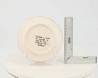 アルテセール スペイン 飾り皿 - エナメルと24金、セビリア陶器