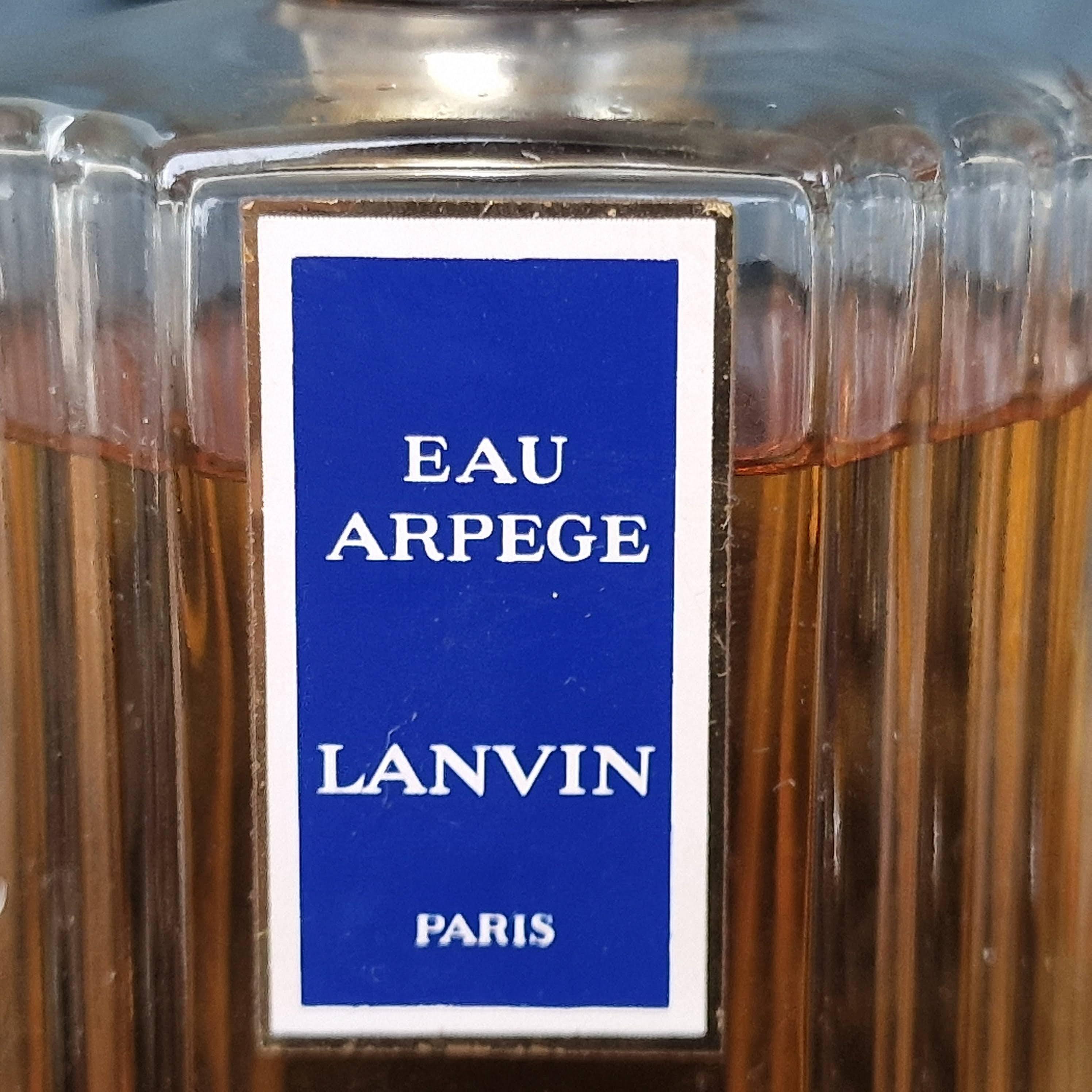 Vintage Perfume & Large Bottle Lanvin Paris Eau Arpège 360 Ml 