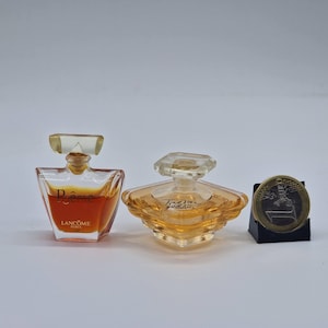 Perfumes en miniatura - Poême y Trésor de Lancôme (aprox. 1990s)