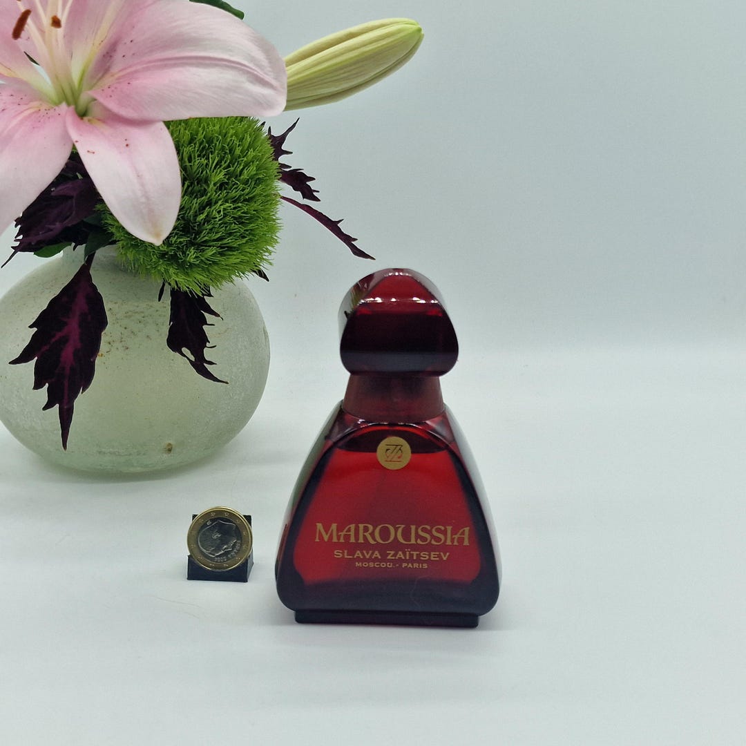 Vintage Perfume Eau De Toilette, Slava Zaitsev Maroussia, 100ml
