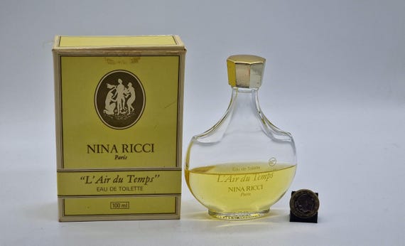 Vintage Perfume Nina Ricci L'air Du Temps Eau De Toilette 100 Ml