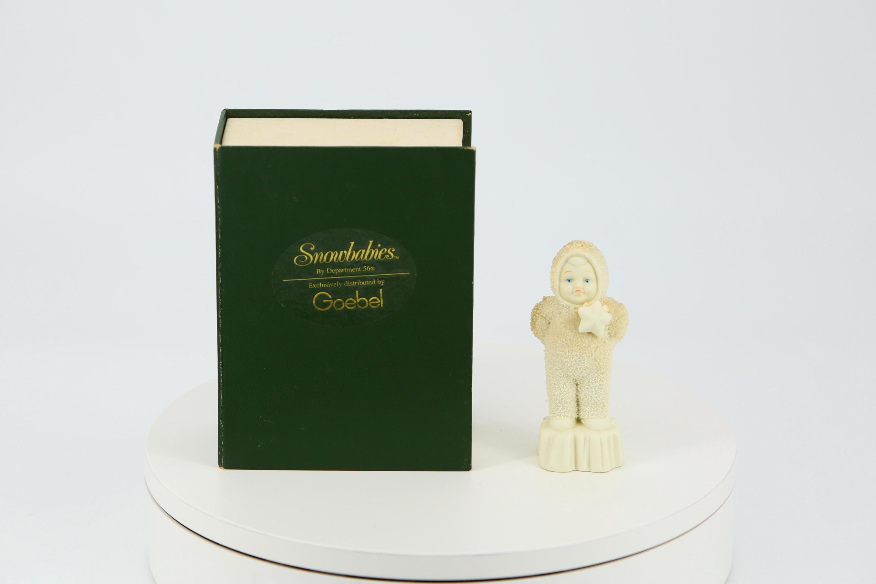 スノーベイビーズ フィギュア Department 56 & Goebel, 星を持つ子供