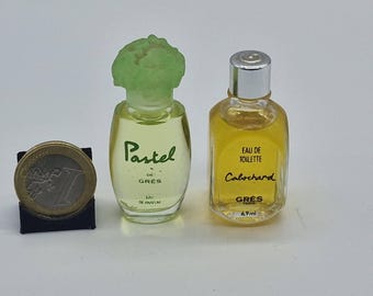 Grès Paris Miniature Set - Cabochard EDT and Pastel EDP (1990s)