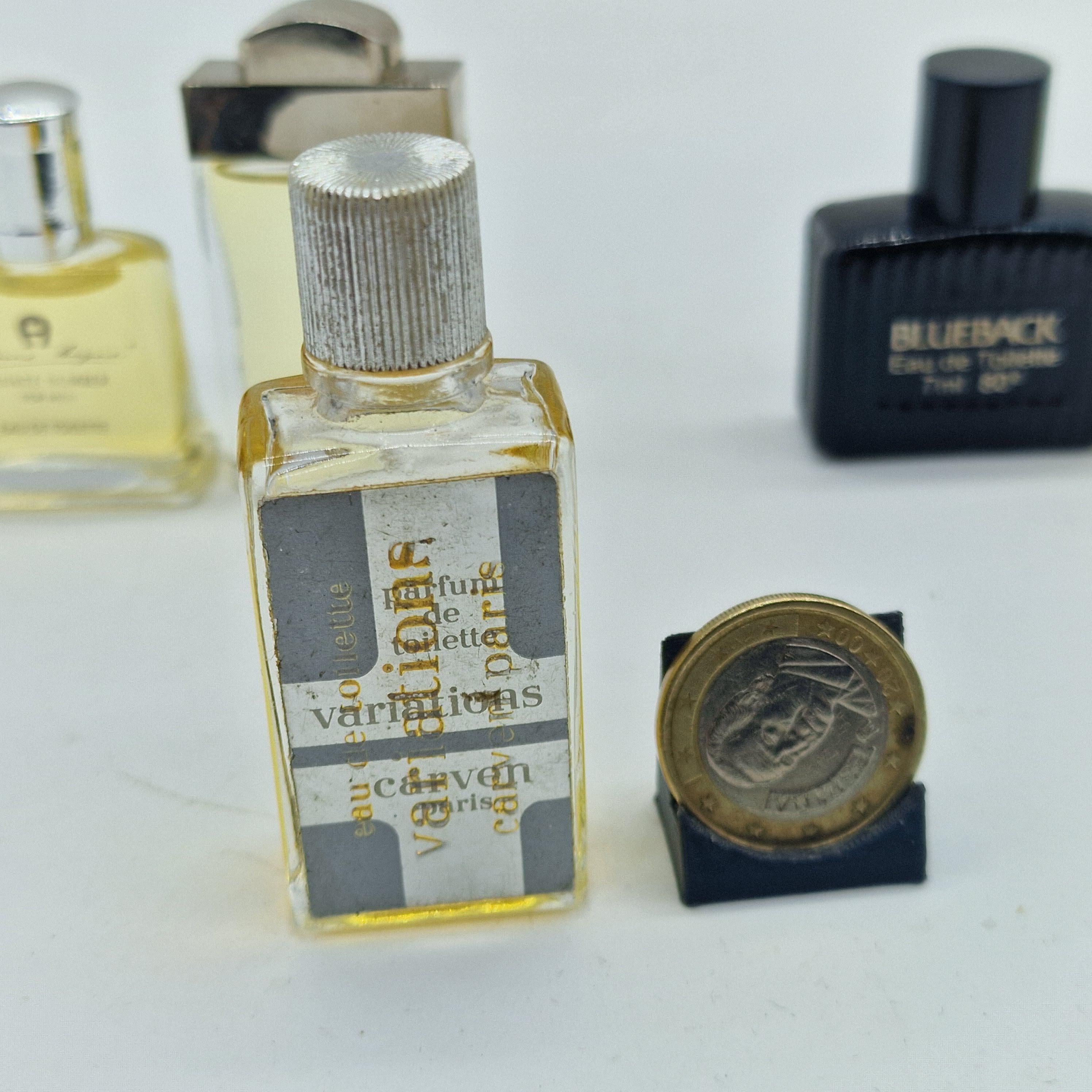 男性用ミニヴィンテージ香水6点セット – オードトワレ – レア