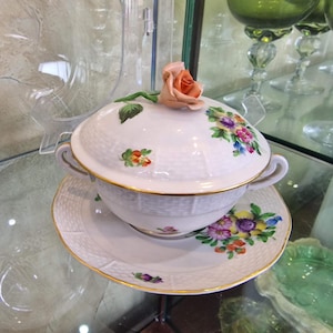 Antique Porcelain Soup Bowls