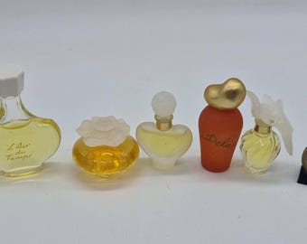 【アンティーク】NINA RICCIの香水5本セット ニナリッチ ヴィンテージ ミニ香水 5本セット レールデュタン ラリック