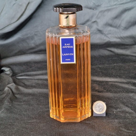 Vintage Perfume & Large Bottle Lanvin Paris Eau Arpège 360 Ml
