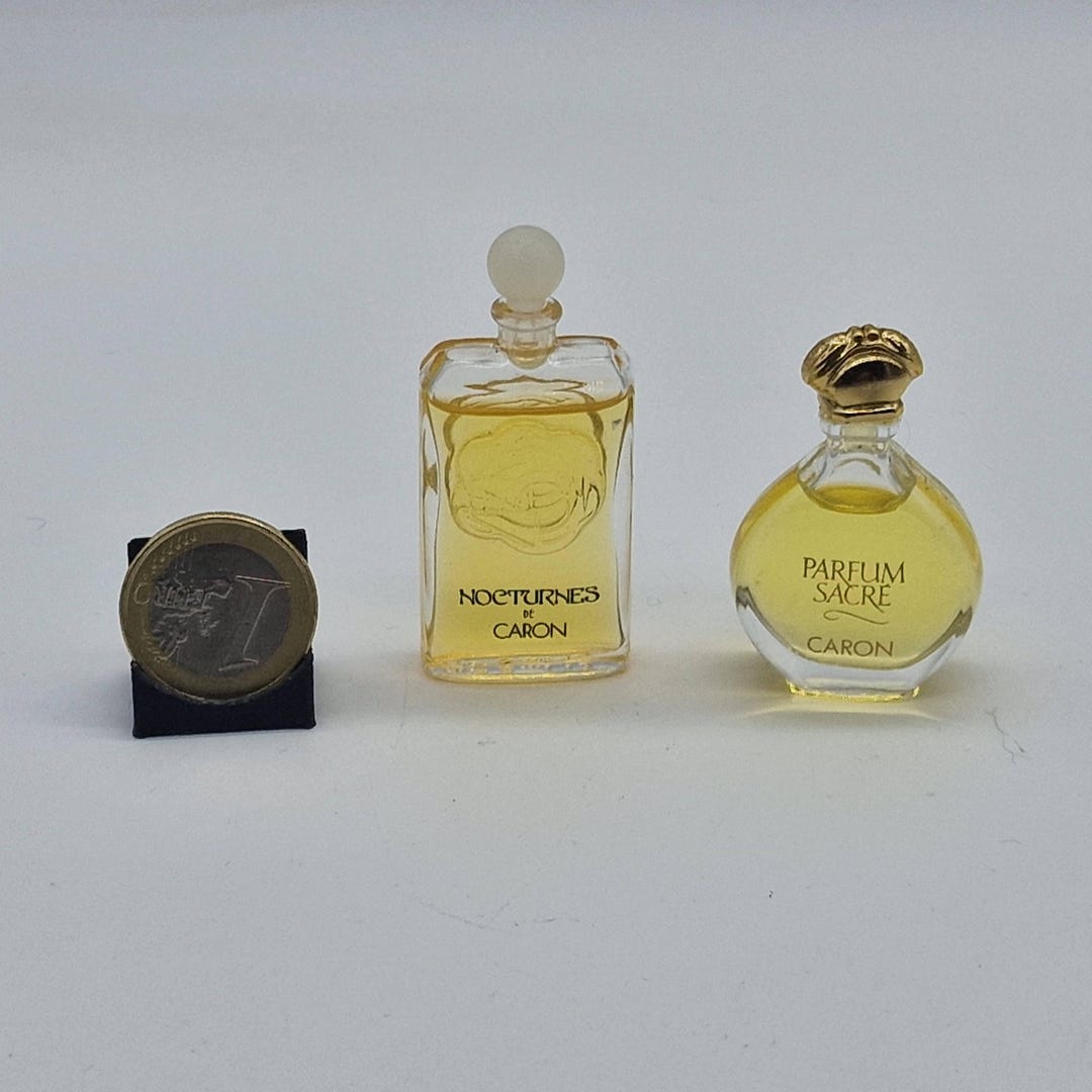 Caron Miniatures - Nocturnes and Parfum Sacre - Vintage 5 Ml
