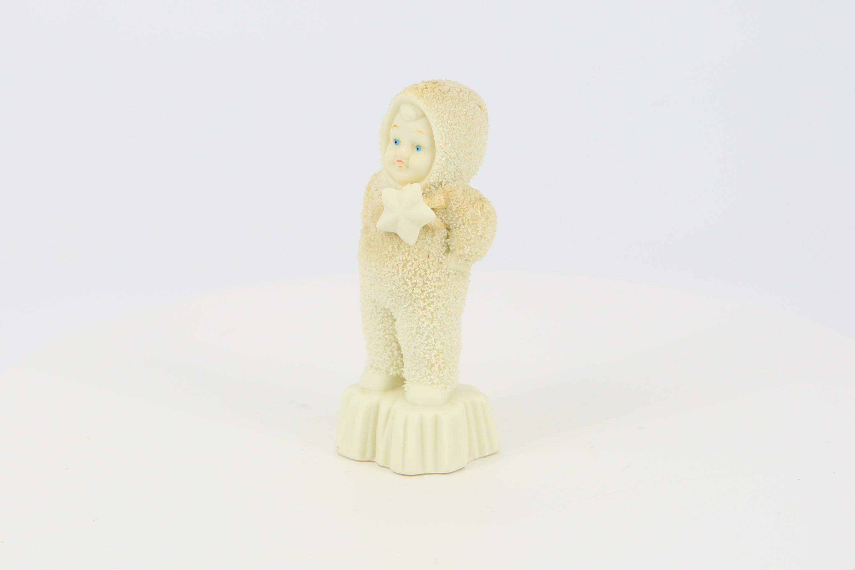 スノーベイビーズ フィギュア Department 56 & Goebel, 星を持つ子供
