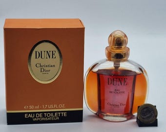 Dune by Christian Dior Eau De Toilette 50ml . Rare Discontinued