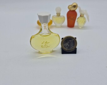 Vintage Perfume Miniature Set, Nina Ricci Fragrance Collection of