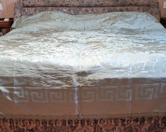 使い古したアンティーク 1880 年代ビクトリア朝クレイジーキルト