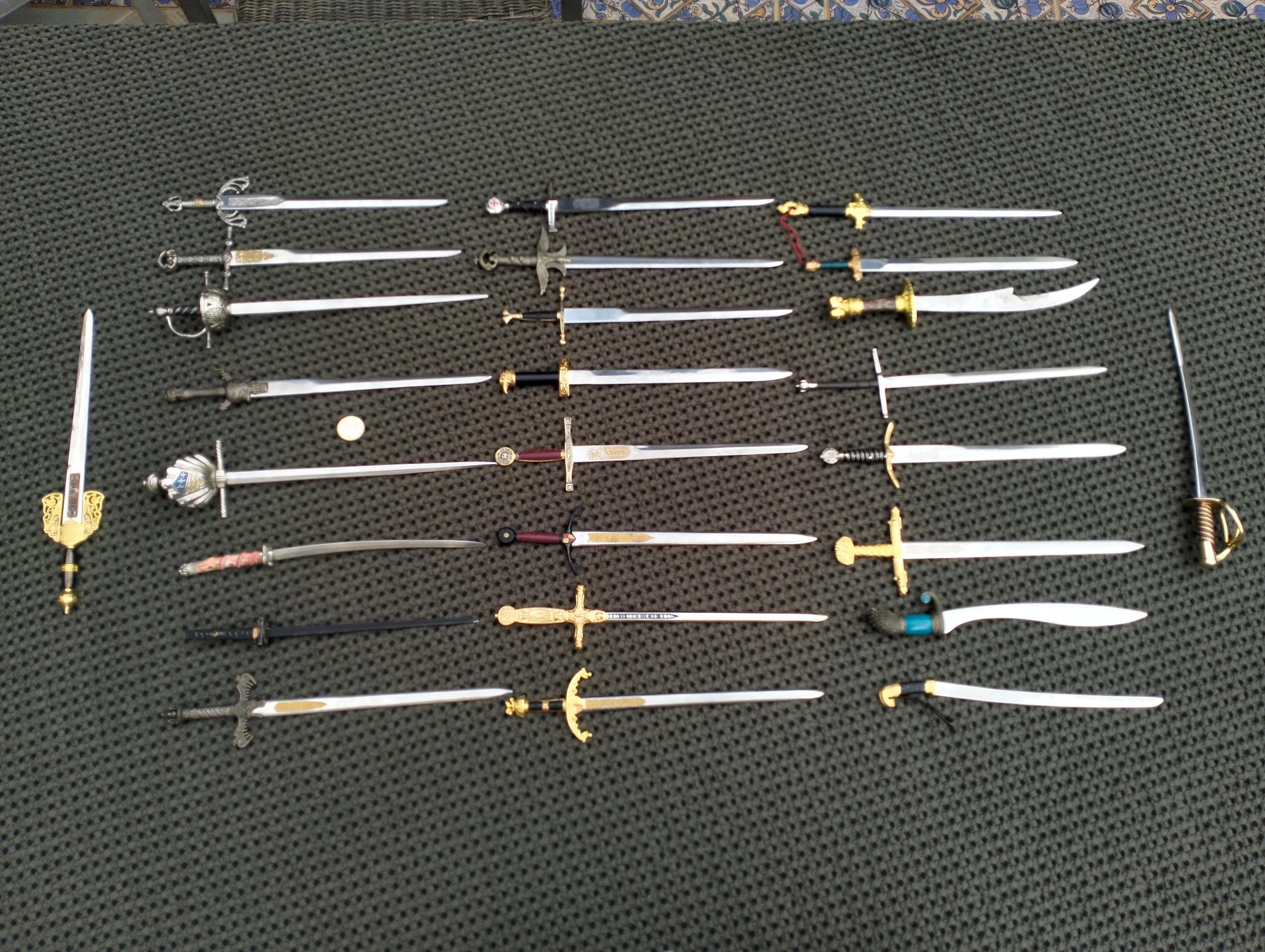 1 12 scale métal sword - Etsy 日本