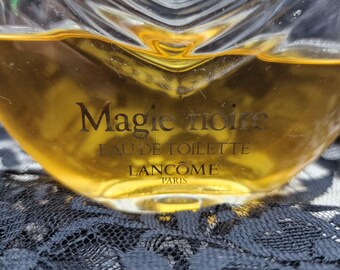 Vintage Lancome Magie Noire Eau De Toilette Perfume - 200ml Bottle