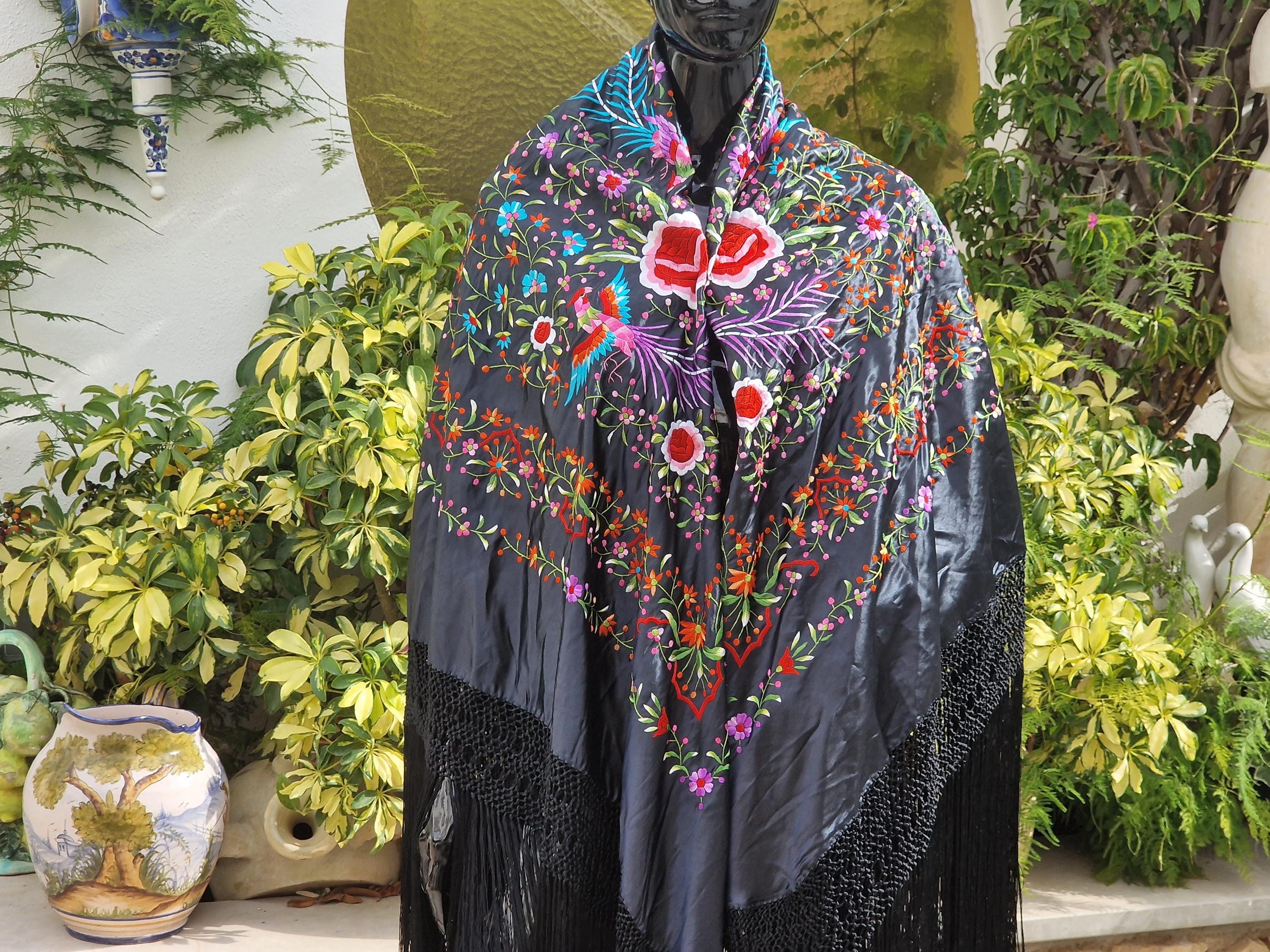 Manton flamenco silk - Etsy 日本 Manton flamenco silk - Etsy 日本