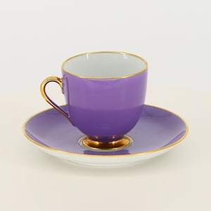 Vintage cup and saucer, Furstenberg. Germany