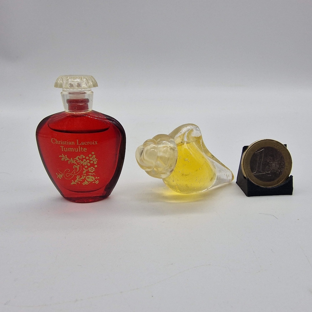 Vintage Perfume Miniatures Set, Christian Lacroix Tumulte and