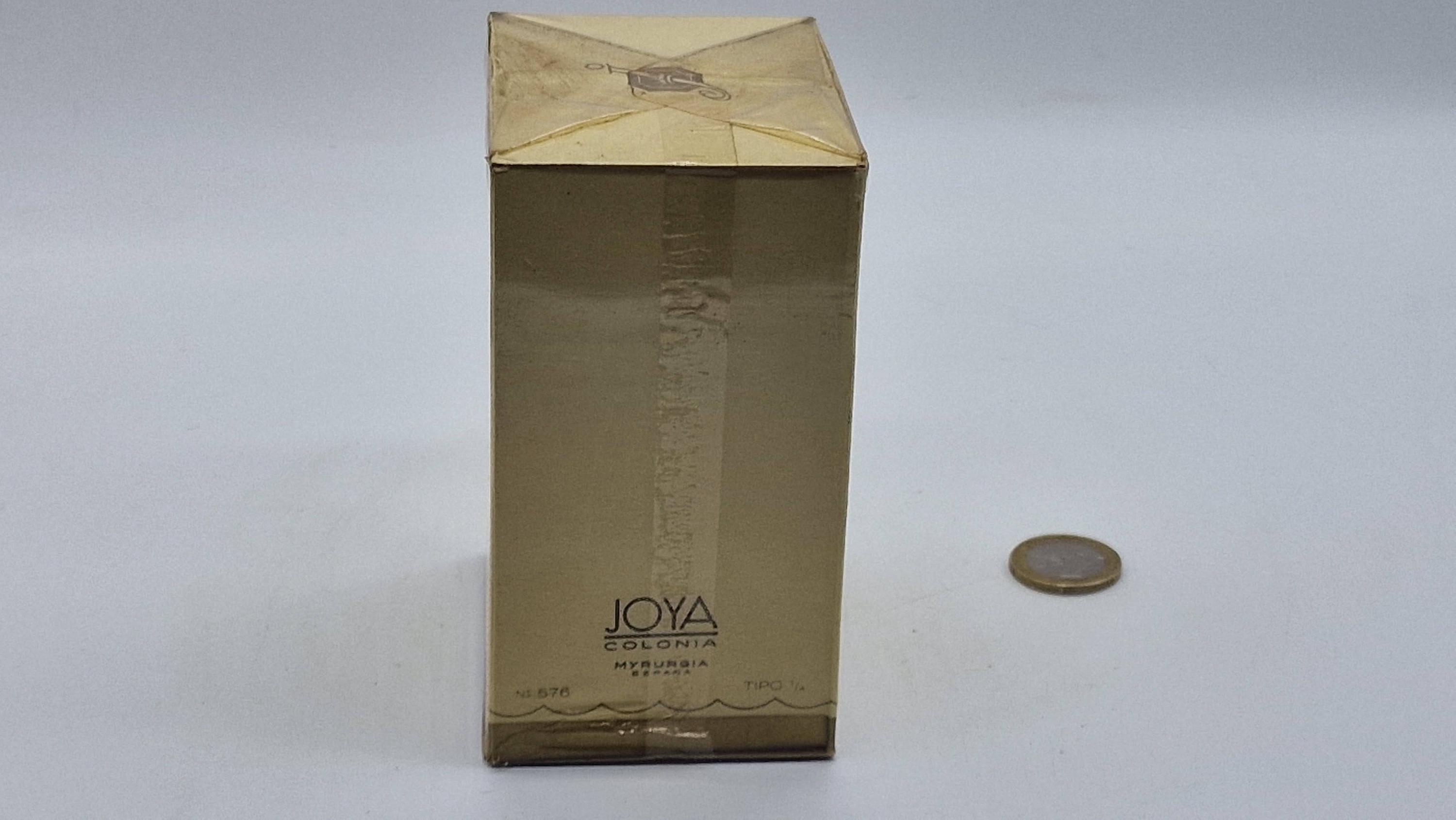 Joya Myrurgia Cologne Water, Vintage Perfume 207 Ml 7 Fl. Oz