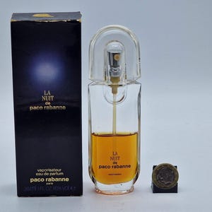 Vintage Perfume Paco Rabanne La Nuit Eau De Parfum 30 Ml - Etsy