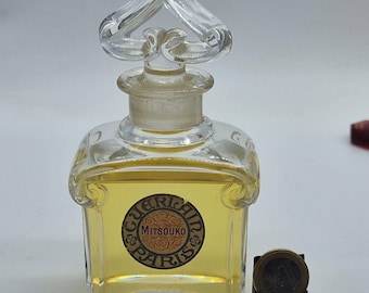 バカラ ヴィンテージ ゲラン ルール ブルー 空の香水瓶 - Etsy 日本