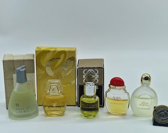 Vintage Eau De Toilette LOEWE 2 & LOEWE Pour Homme (lot of 2) Mini