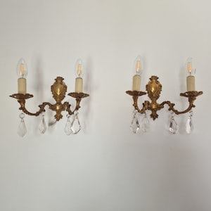 Pair of 2 wall lamps