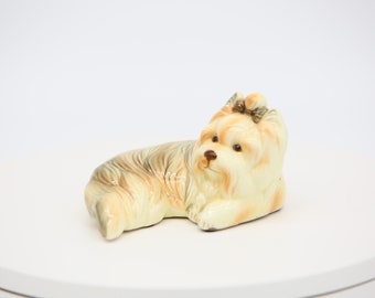 Vintage Porcelain Yorkshire Terrier Dog Figurine 4” - Etsy 日本