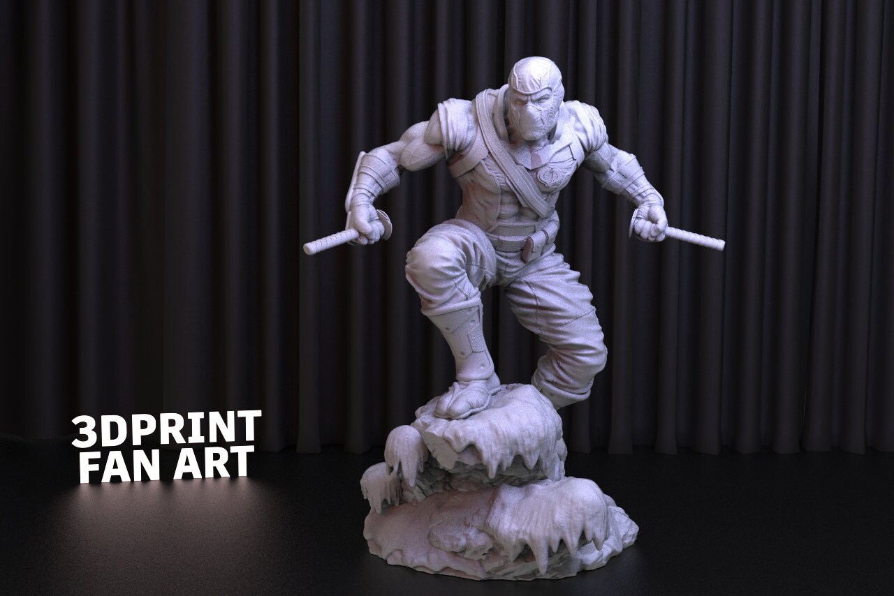 Storm Shadow Gi Joe 3D Print STL File for 3D Printing3d - Etsy
